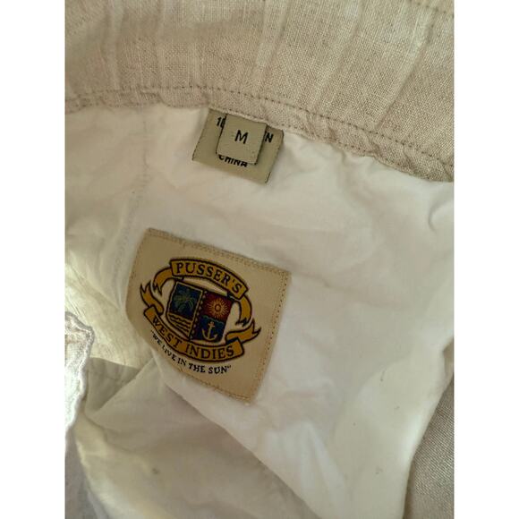 Pusser's West Indies 100% Linen Pants - Picture 5 of 7